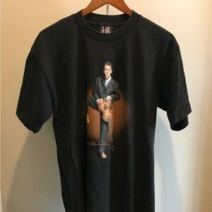 Vintage 2002 Paul McCartney Driving USA Tour Black T-Shirt